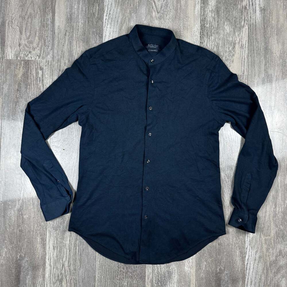 Zara Man Slim Fit Long Sleeve Button Down Shirt
